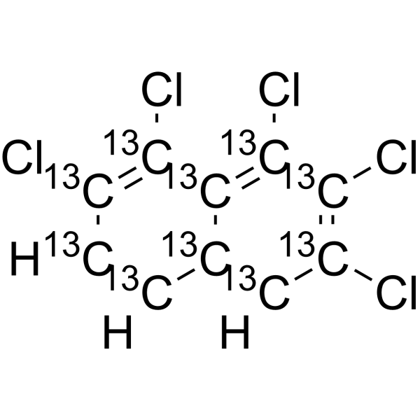 1,2,3,7,8-Pentachloro naphthalene-13C10